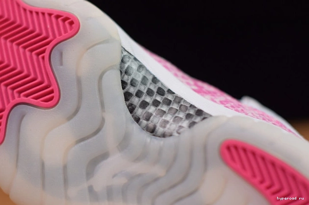 WMNS Snakeskin Pink Air 11 AH7860-106 Low Jordan 0627